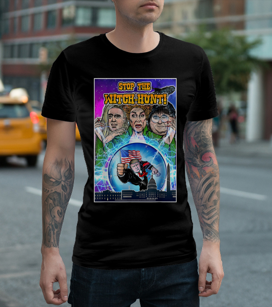 STOP THE WITCH-HUNT DU Capitol Comic T-Shirt