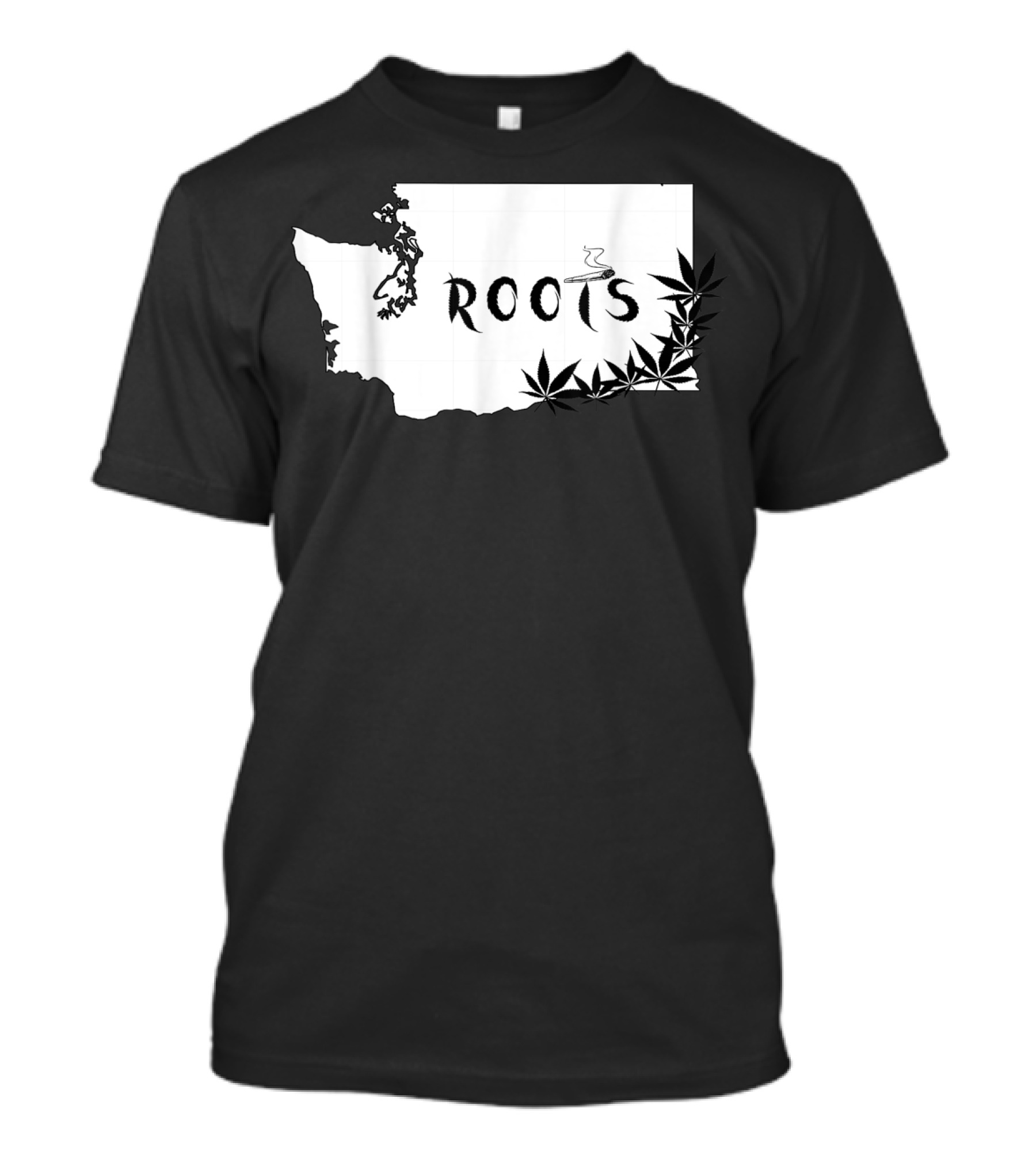 Washington State Cannabis Roots T-Shirt
