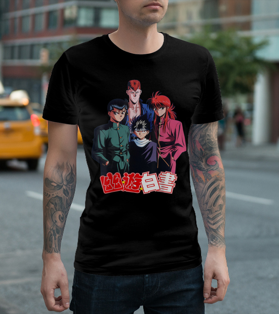 Yuyu Hakusho Team Classic Characters T-Shirt