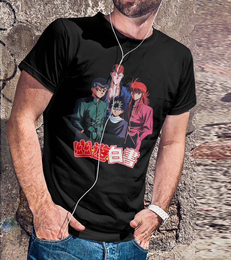 Yuyu Hakusho Team Classic Characters T-Shirt