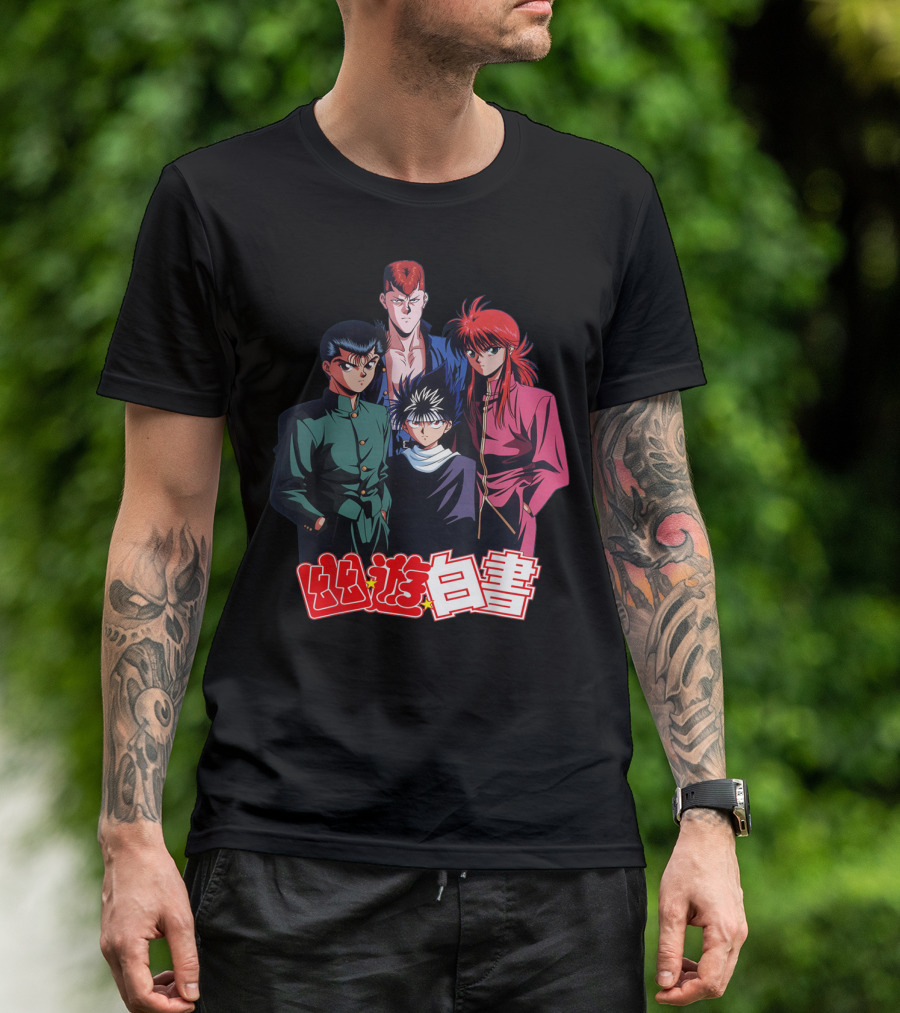Yuyu Hakusho Team Classic Characters T-Shirt