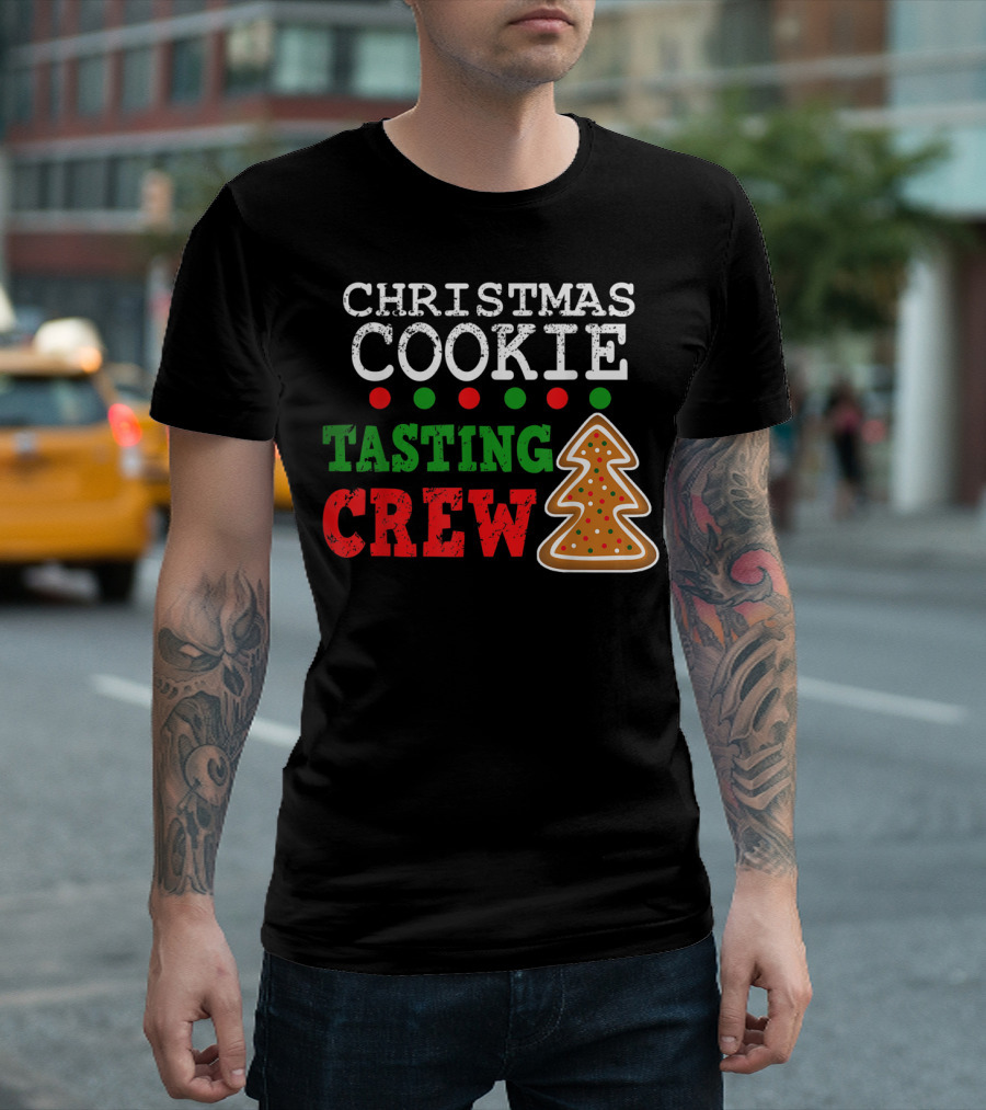 Christmas Cookie Tasting Crew Costume Baking T-Shirt