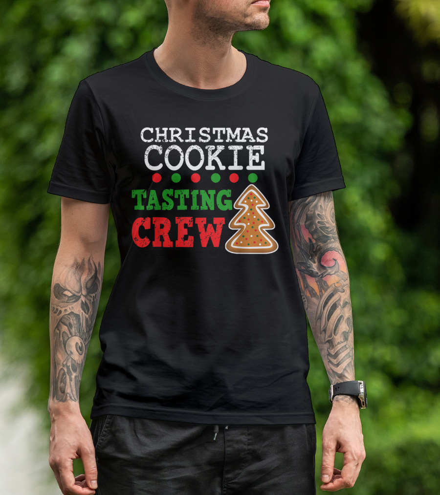 Christmas Cookie Tasting Crew Costume Baking T-Shirt