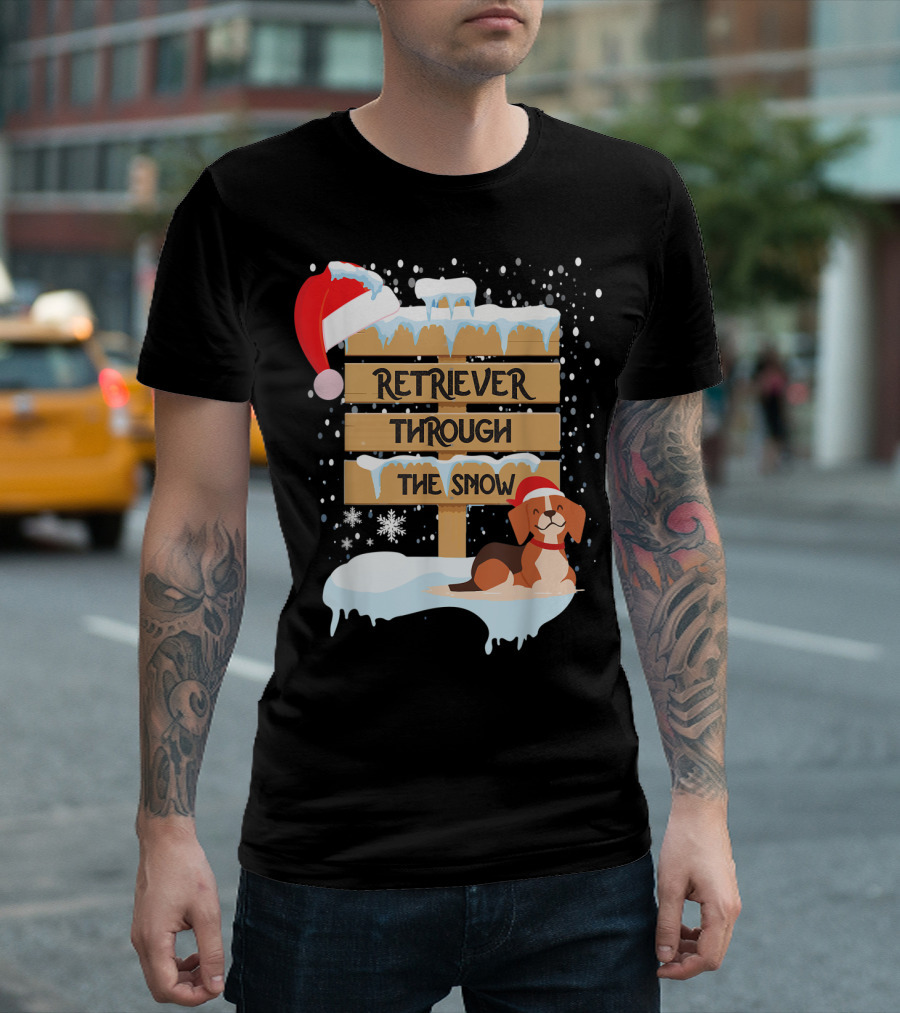 Retriever Through The Snow T-Shirt