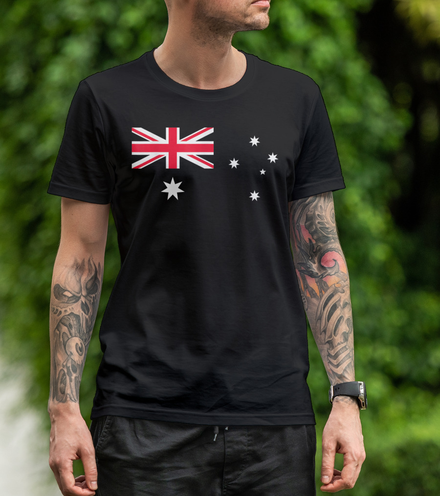 Australia Flag Aussie Flags For Australian Pride T-Shirt