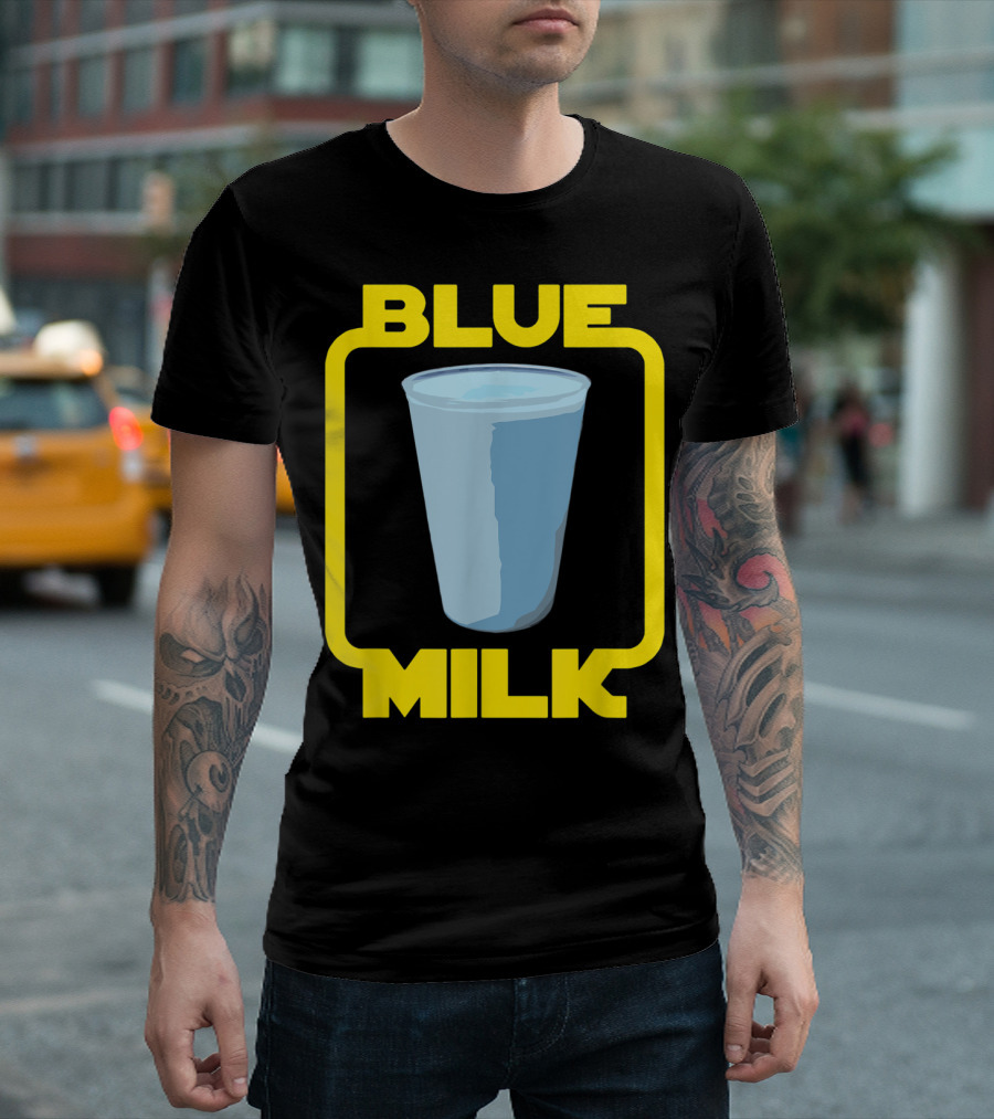 Blue Milk Star Wars Iconic Drink T-Shirt