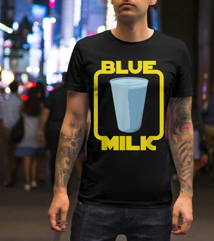 Blue Milk Star Wars Iconic Drink T-Shirt