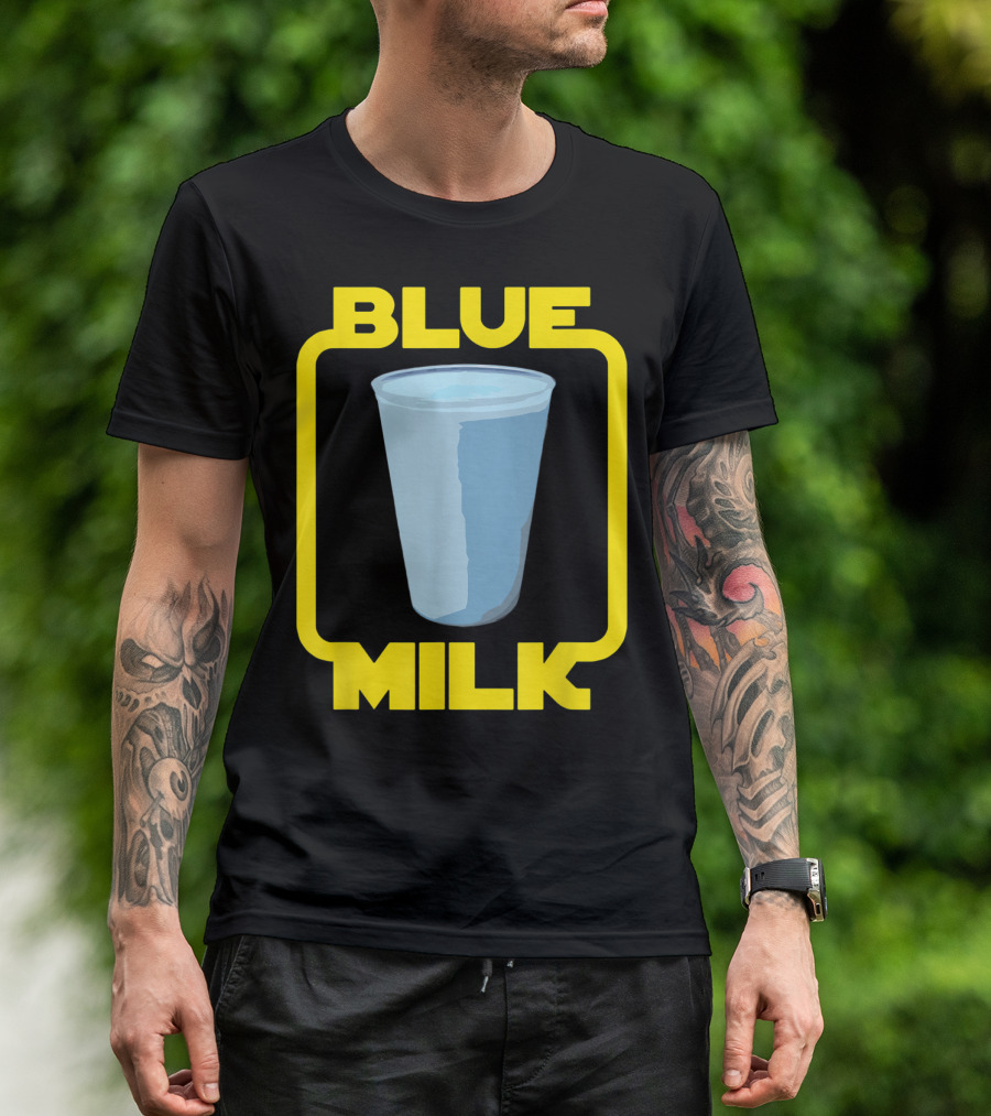 Blue Milk Star Wars Iconic Drink T-Shirt