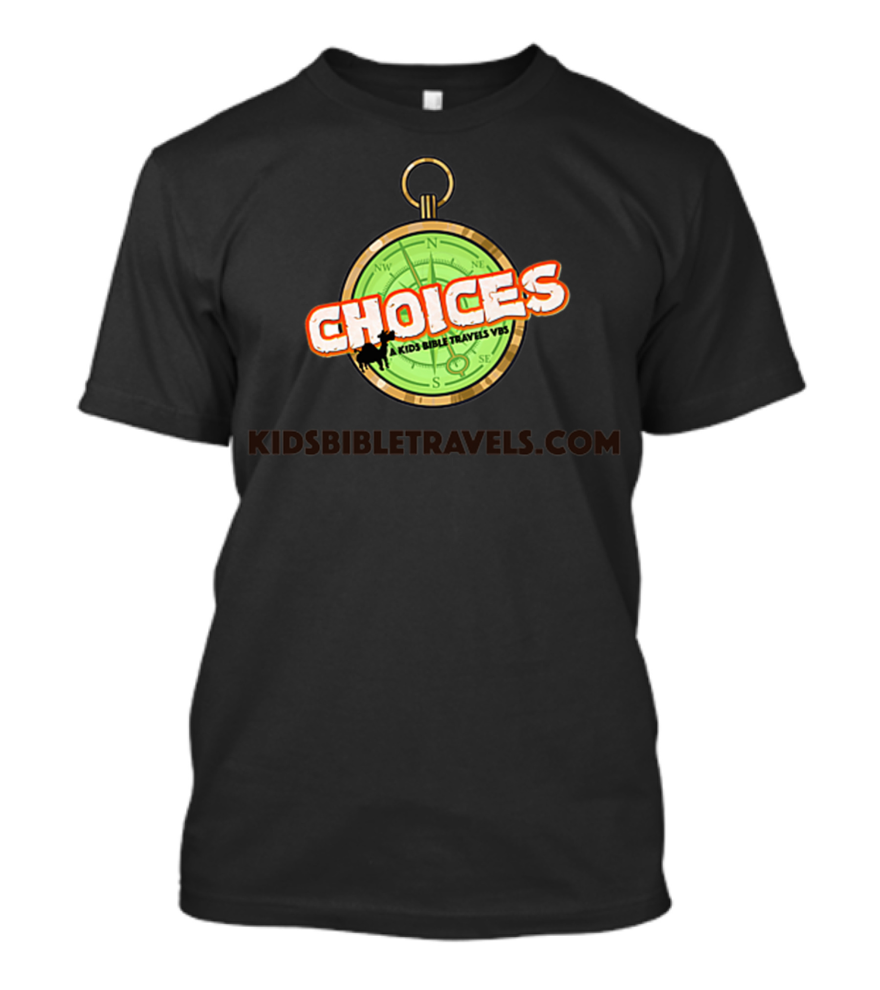Choices Kids Bible Travels Vbs Kidsbibletravels.com T-Shirt