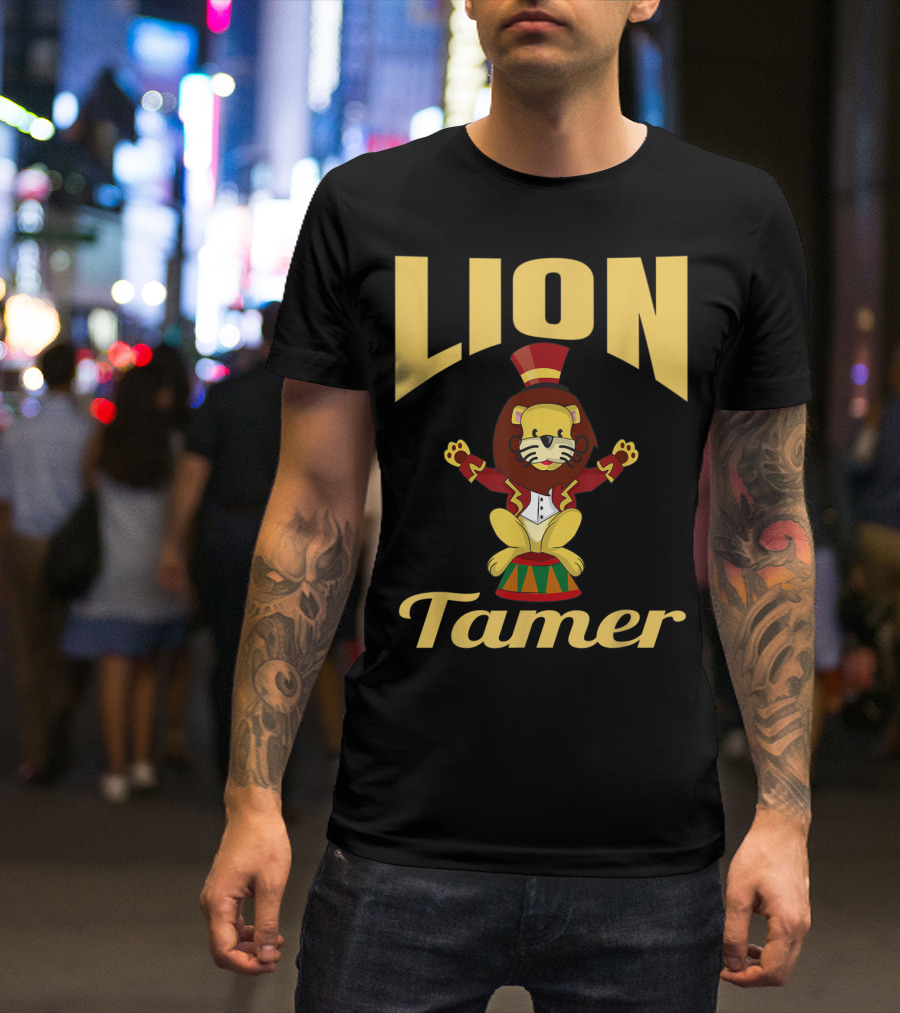 Lion Tamer Circus Costume Lion Tamer T-Shirt