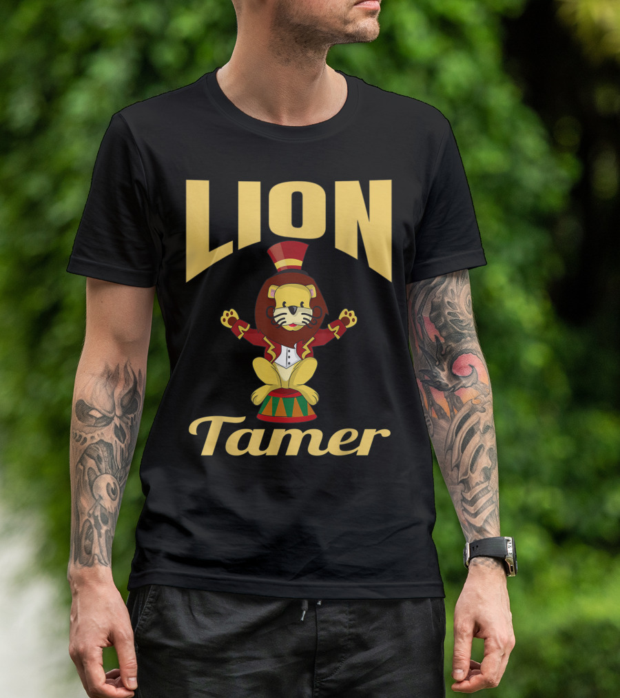 Lion Tamer Circus Costume Lion Tamer T-Shirt