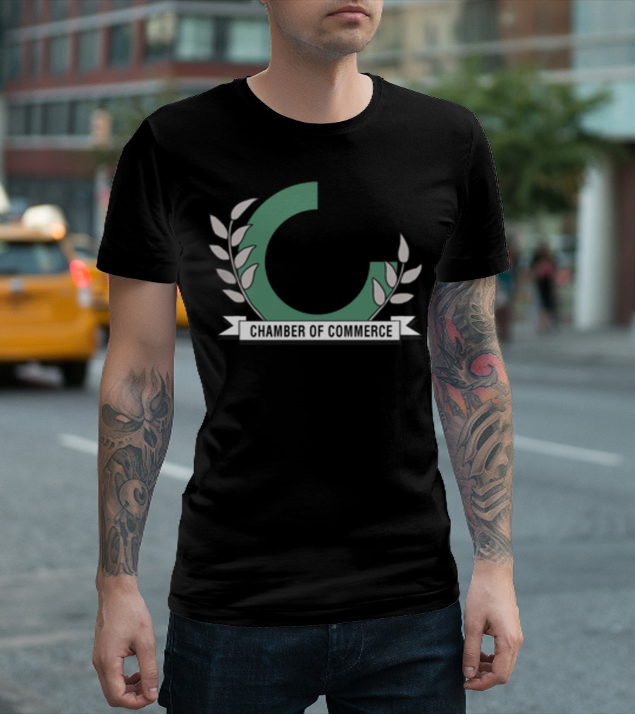 Covington Chamber Of Commerce Laurel Emblem T-Shirt