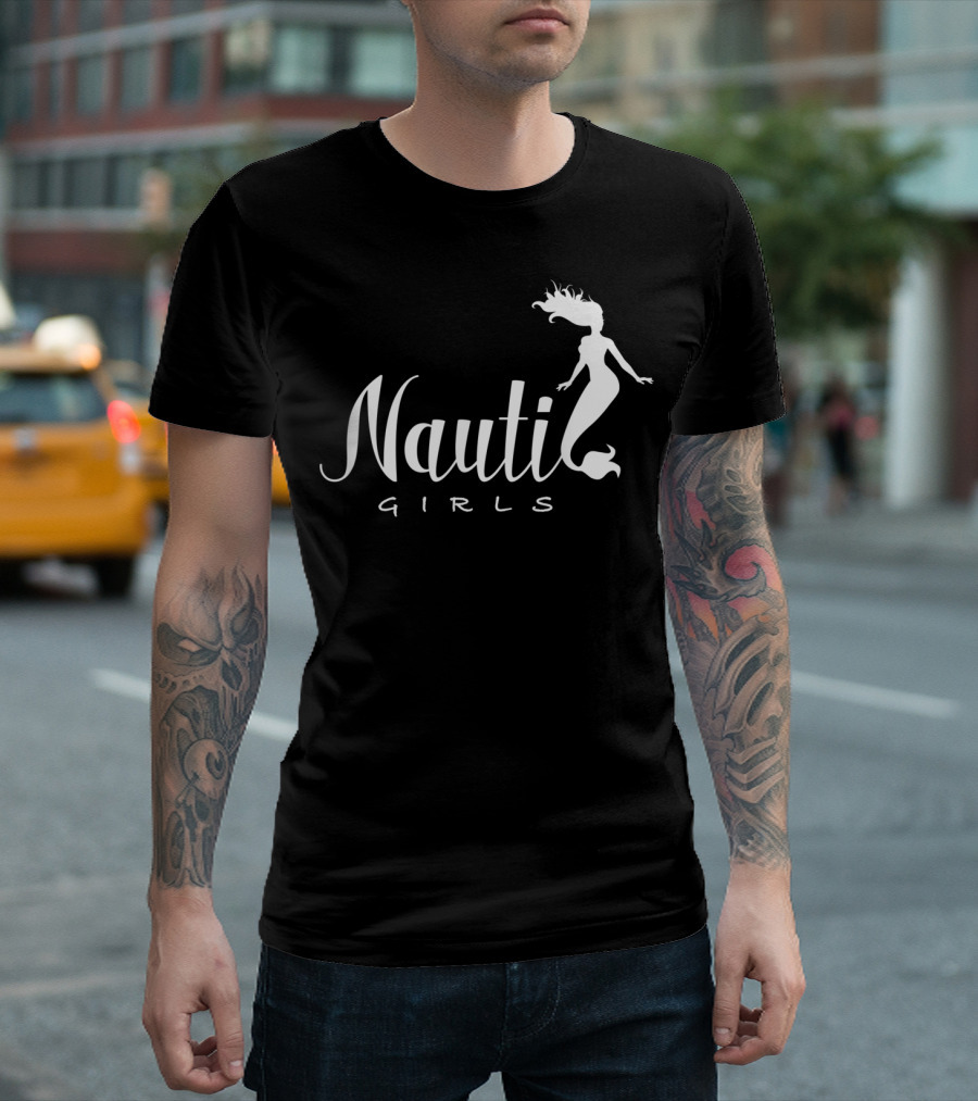 Nauti Girls Cruise Mermaid Trip Vacation T-Shirt