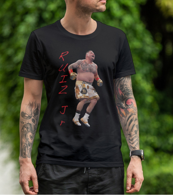 Extended Lunch Break Ruiz Jr Destroyer Boxing T-Shirt