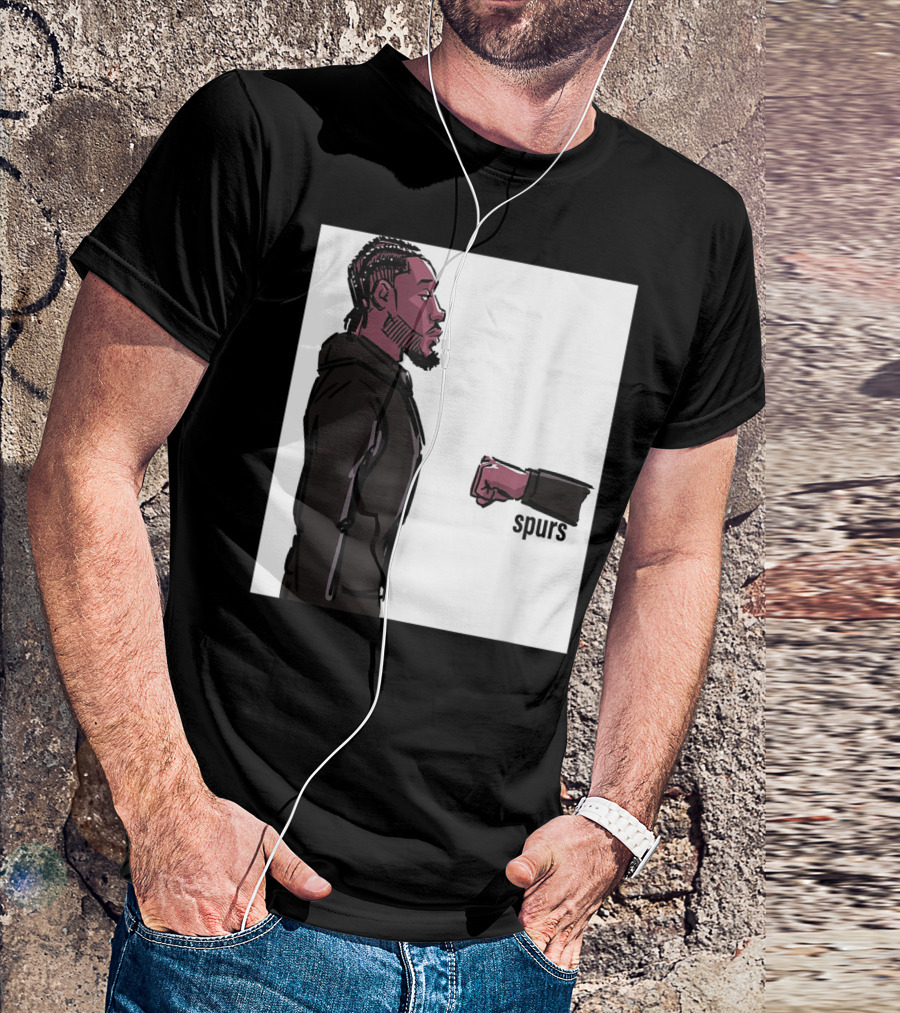 Funny Man Declines Dap Spurs T-Shirt