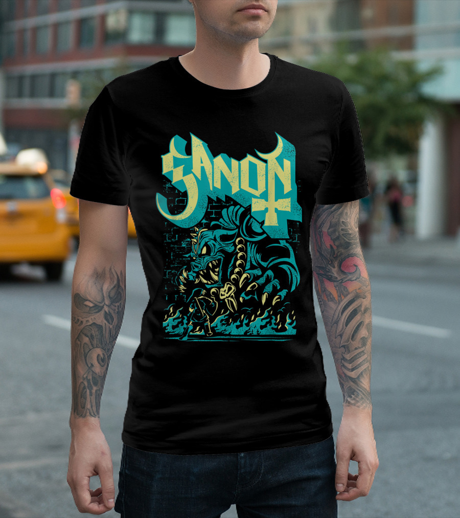 Ganon Ghost Halloween Monster Specter T-Shirt
