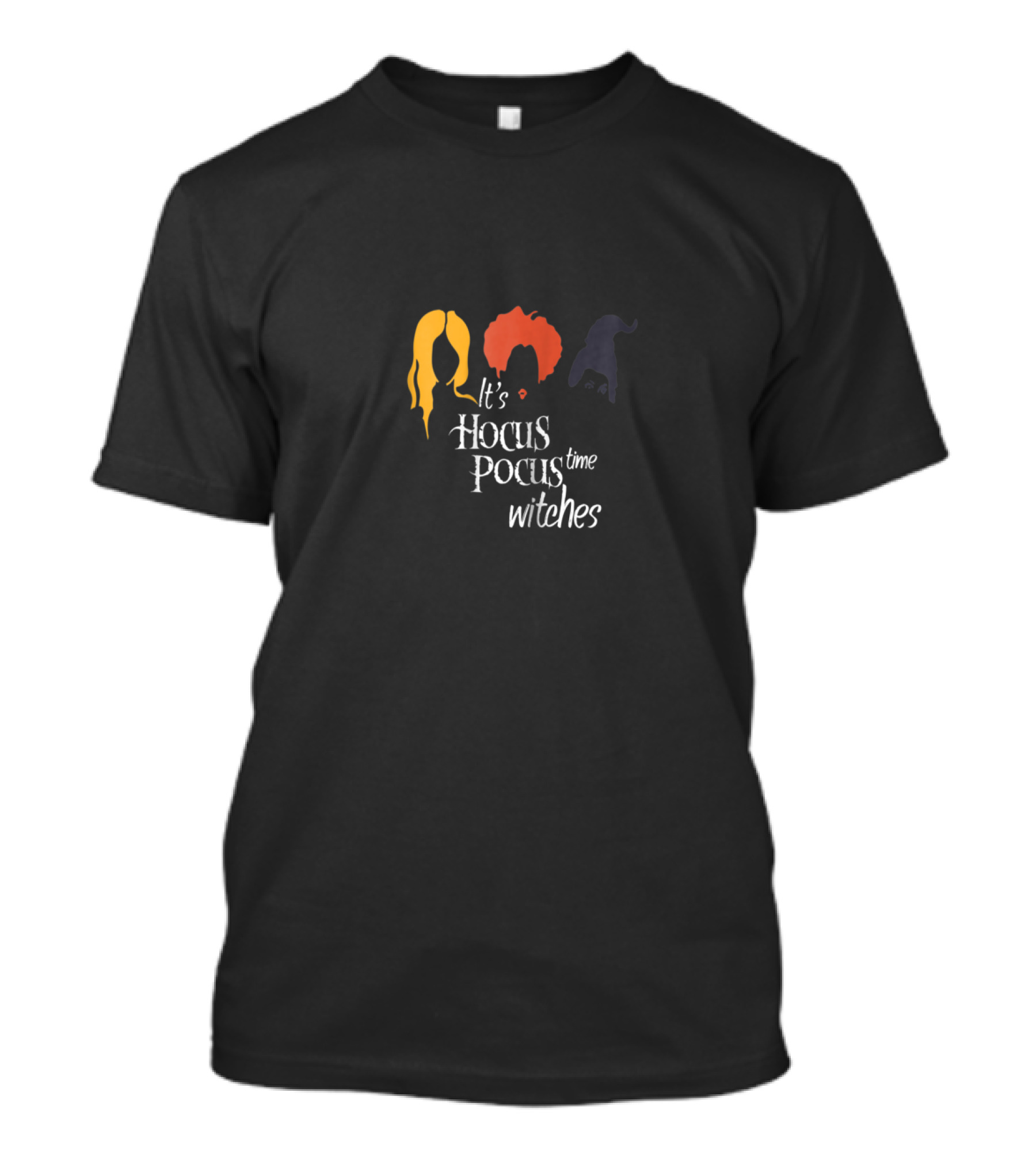 It's Hocus Pocus Time Witches Funny Halloween With Sanderson Sisters T-Shirt