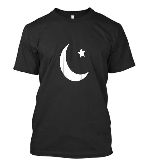 Pakistan Independence Day Crescent Moon Star Symbol Patriotism T-Shirt