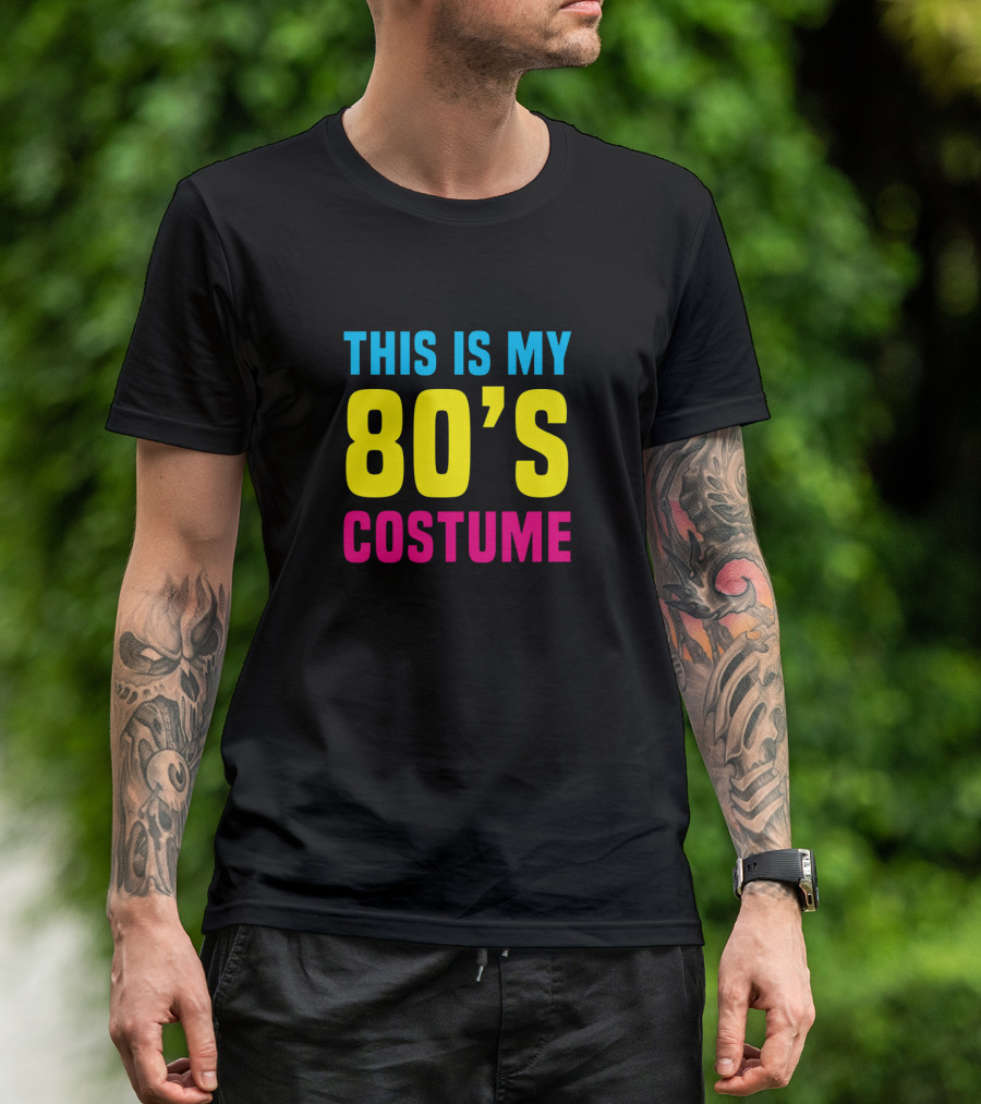 This Is My 80's Costume Funny Halloween T-Shirt