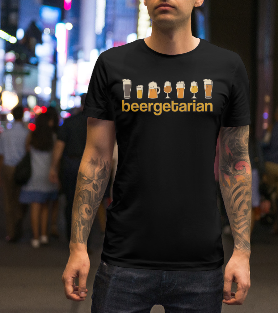 Beergetarian Funny Craft Beer Brewery Lovers T-Shirt