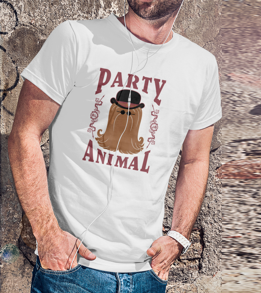Addams Family Cousin It Party Animal T-Shirt