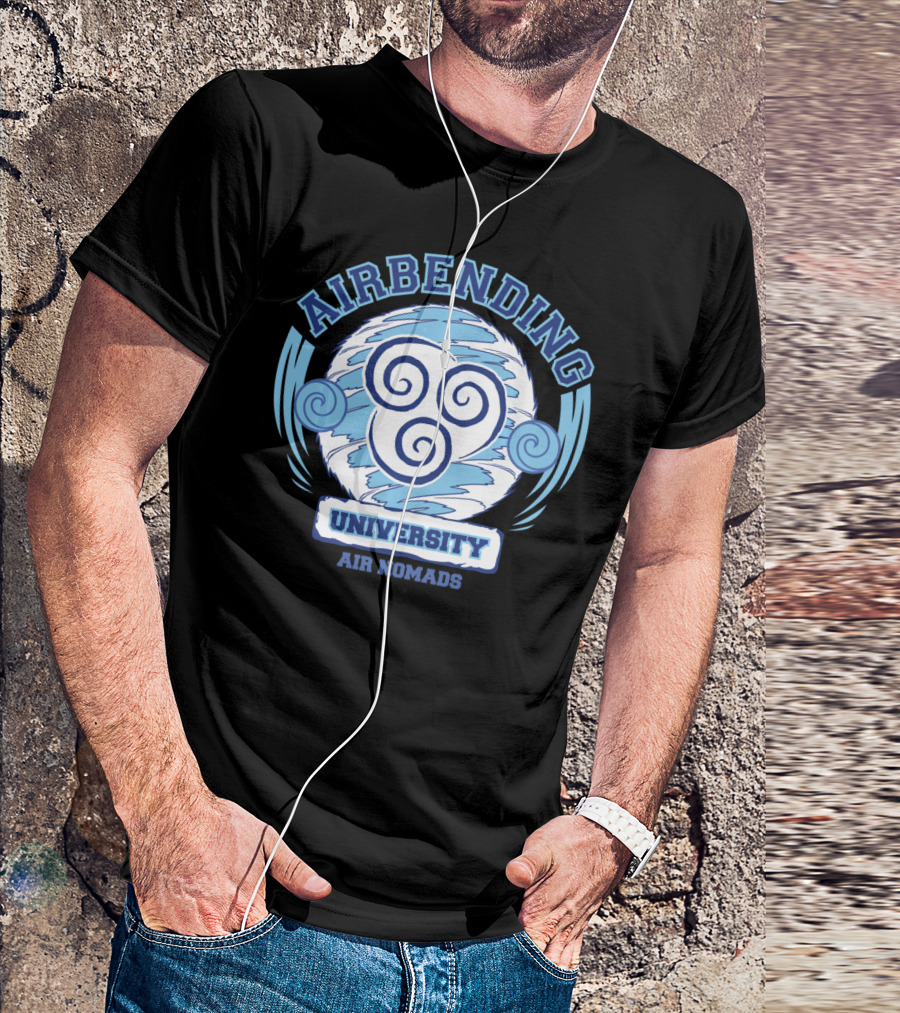 Air Bending University Air Nomads Logo Avatar T-Shirt