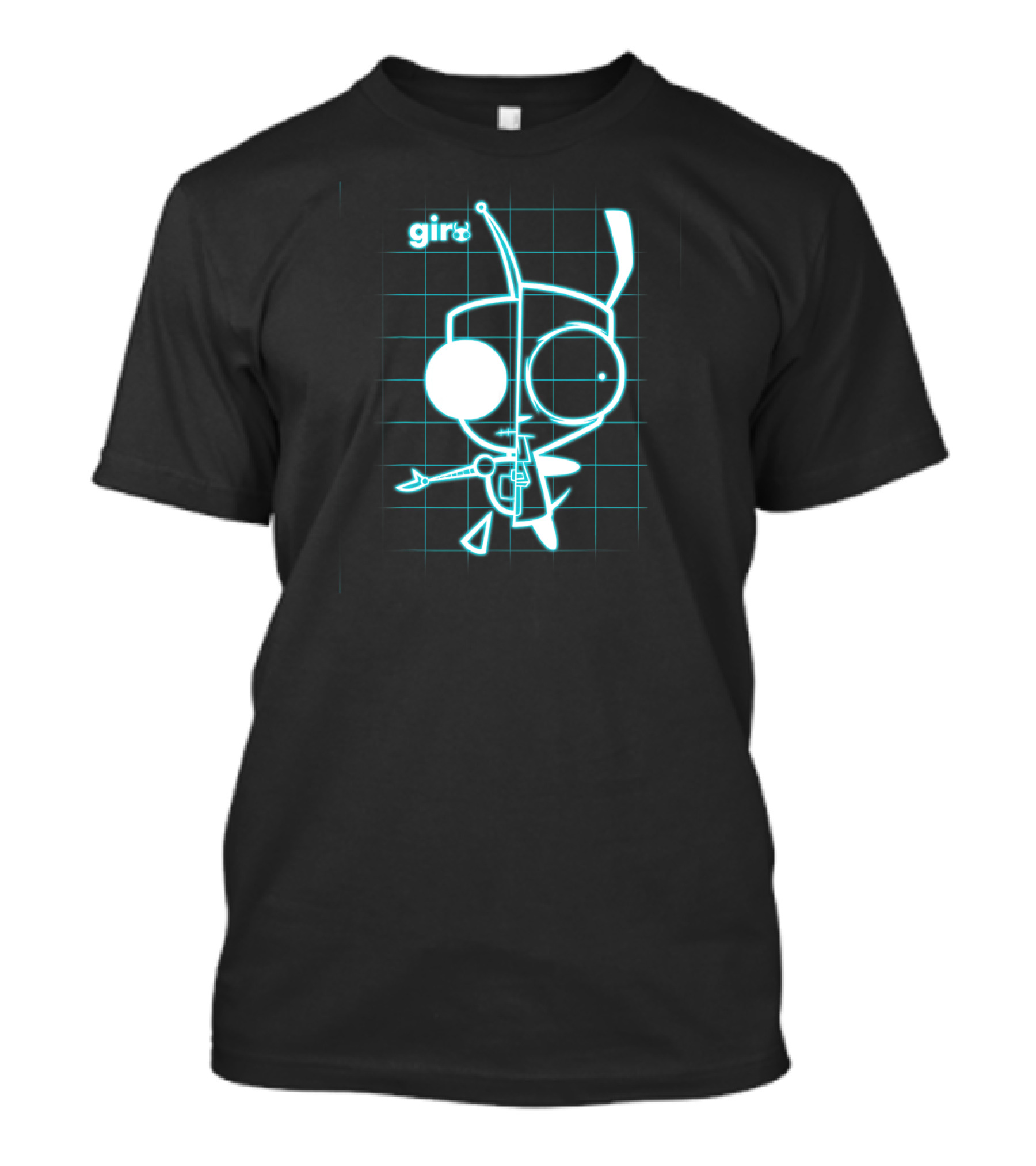Nickelodeon Invader Zim GIR X-Ray Schematic T-Shirt