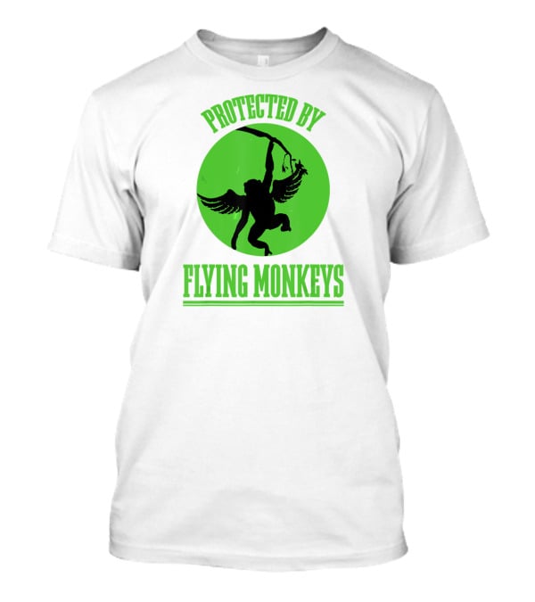 Oz Wicked Witch Protected By Flying Monkeys Wizard Of T-Shirt