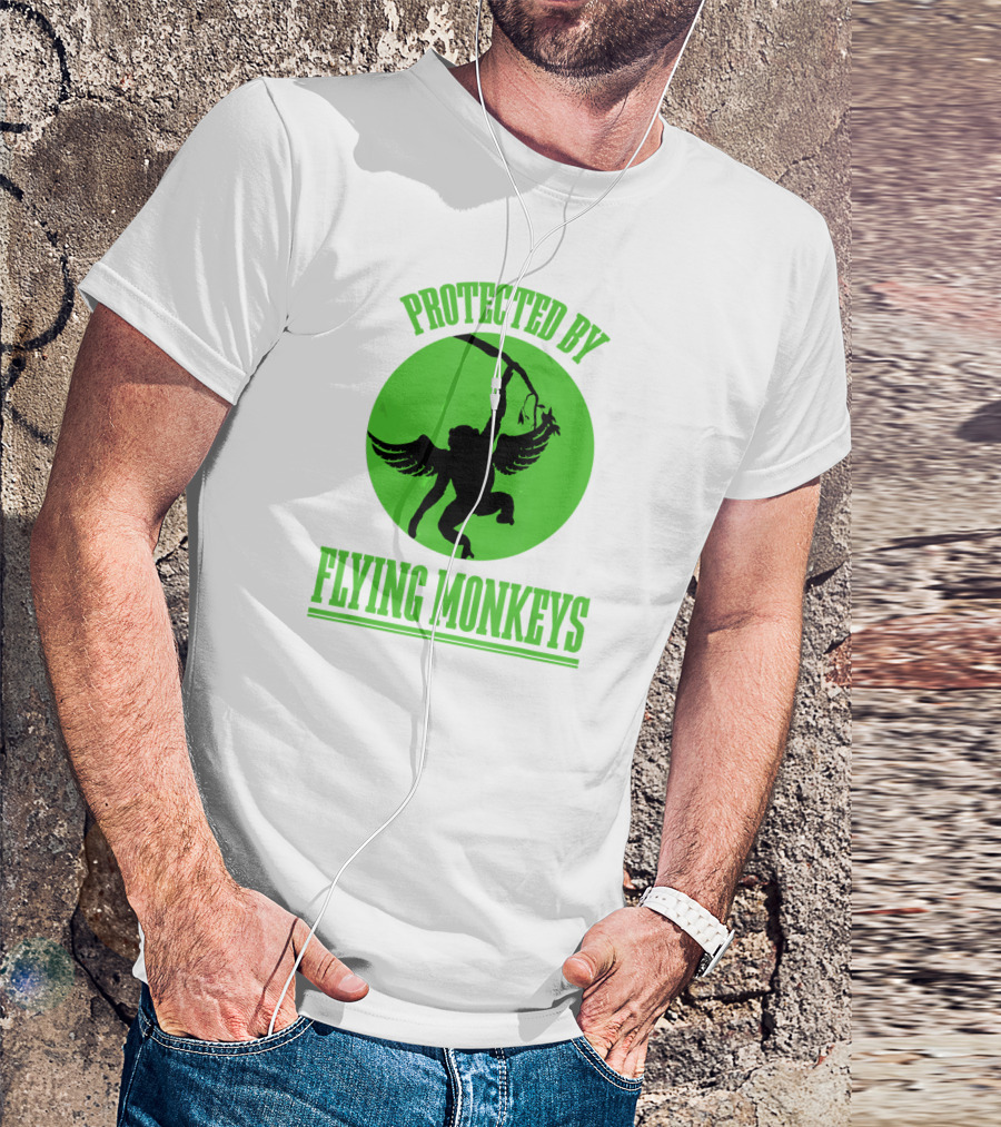 Oz Wicked Witch Protected By Flying Monkeys Wizard Of T-Shirt