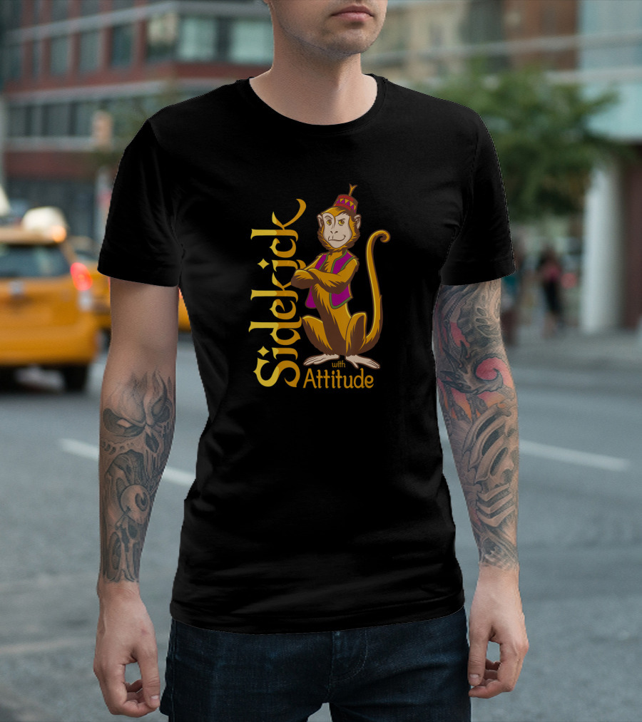 Disney Aladdin Live Action Abu Sidekick with Attitude T-Shirt