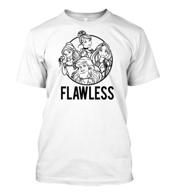 Flawless Disney Princess Group Shot T-Shirt