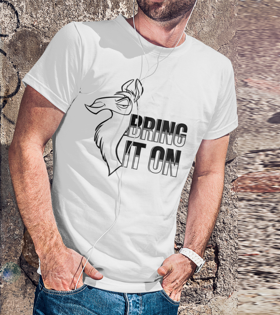 Disney Emperor's New Groove Kuzco Llama Bring It On T-Shirt