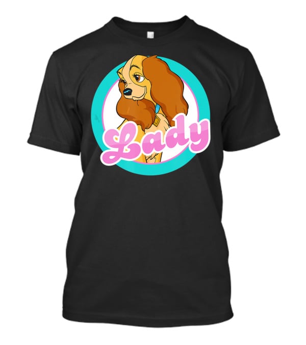 Lady And The Tramp Lady Face Disney T-Shirt