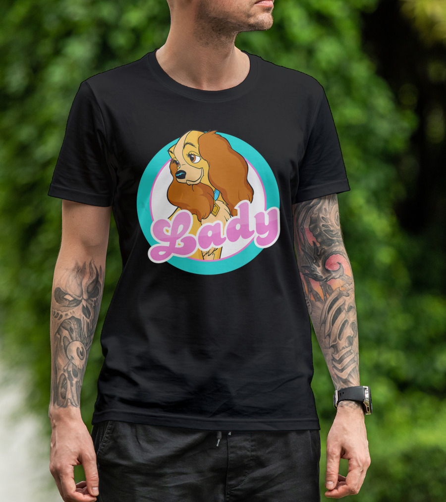 Lady And The Tramp Lady Face Disney T-Shirt