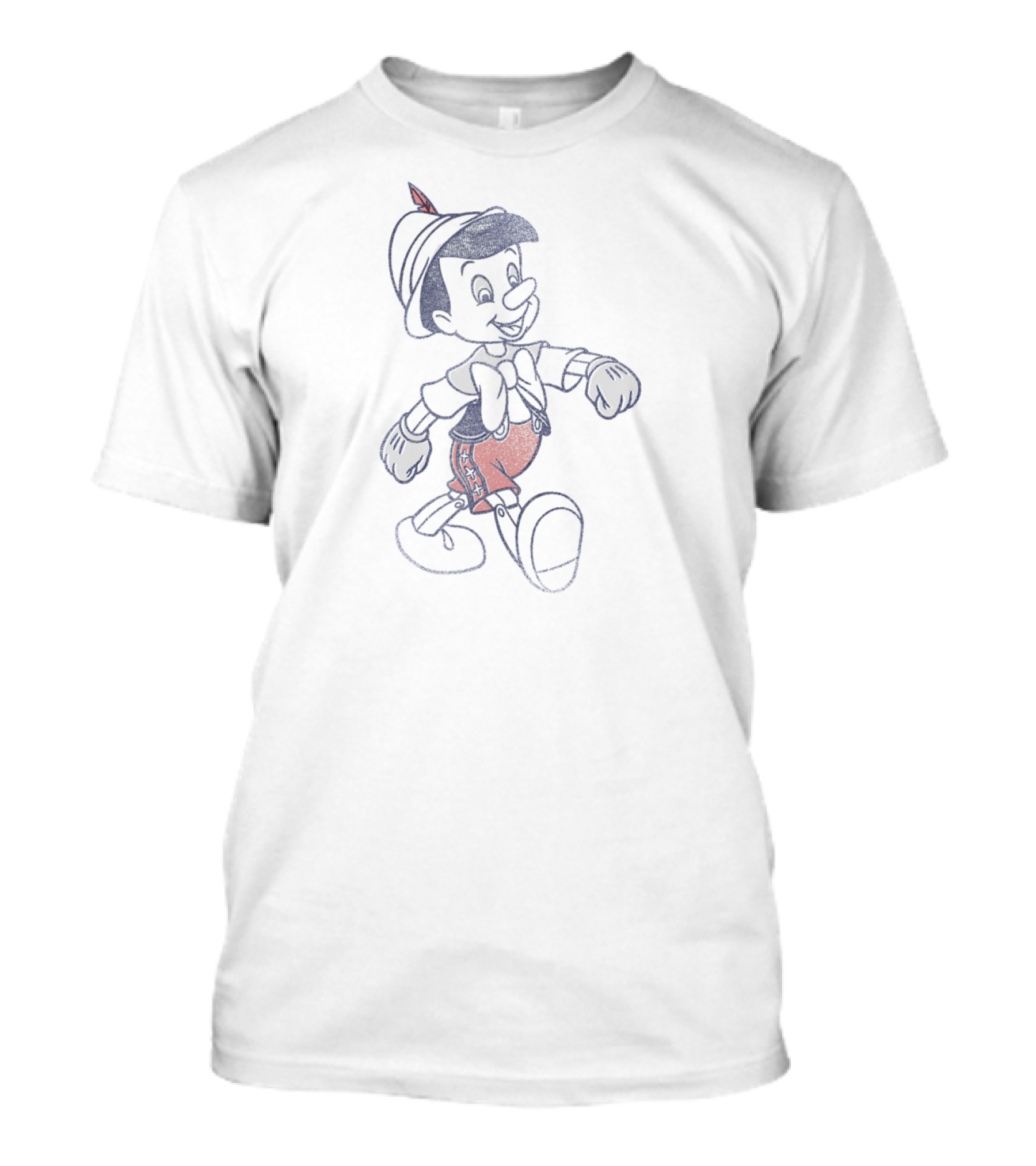 Disney Pinocchio Strut Classic Cartoon T-Shirt