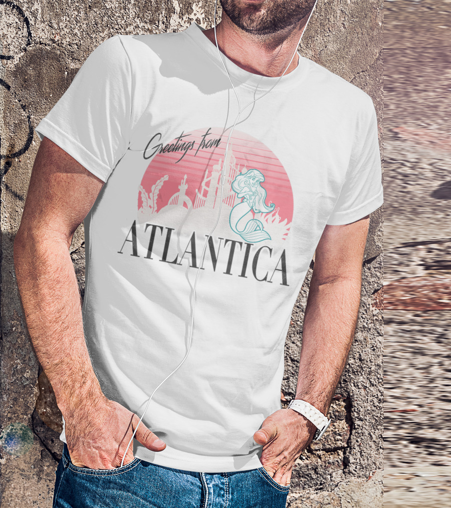 Greetings From Atlantica Disney The Little Mermaid Ariel T-Shirt