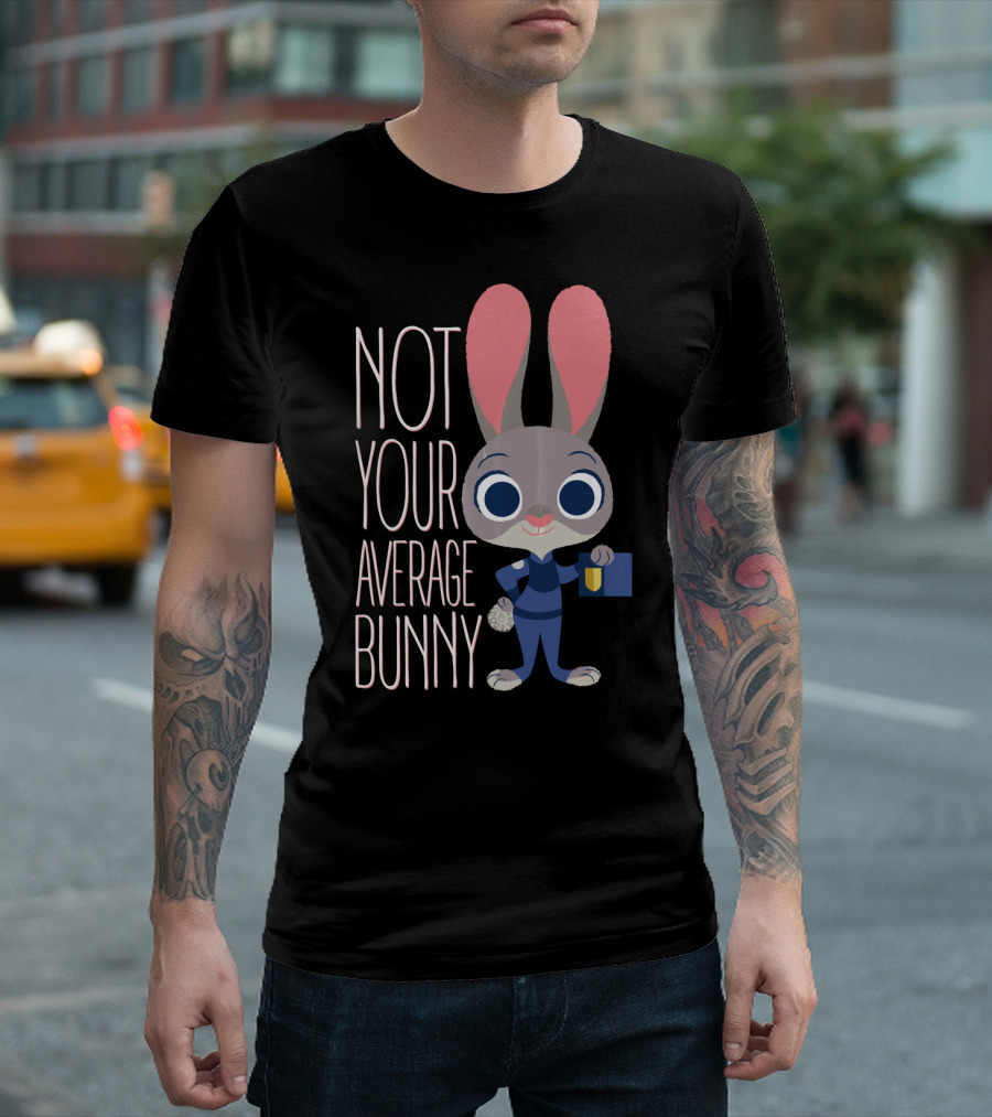 Disney Zootopia Not Your Average Bunny Judy Hopps T-Shirt