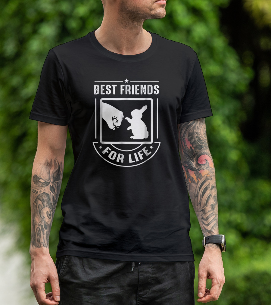 Best Friends For Life Bunny Lover T-Shirt