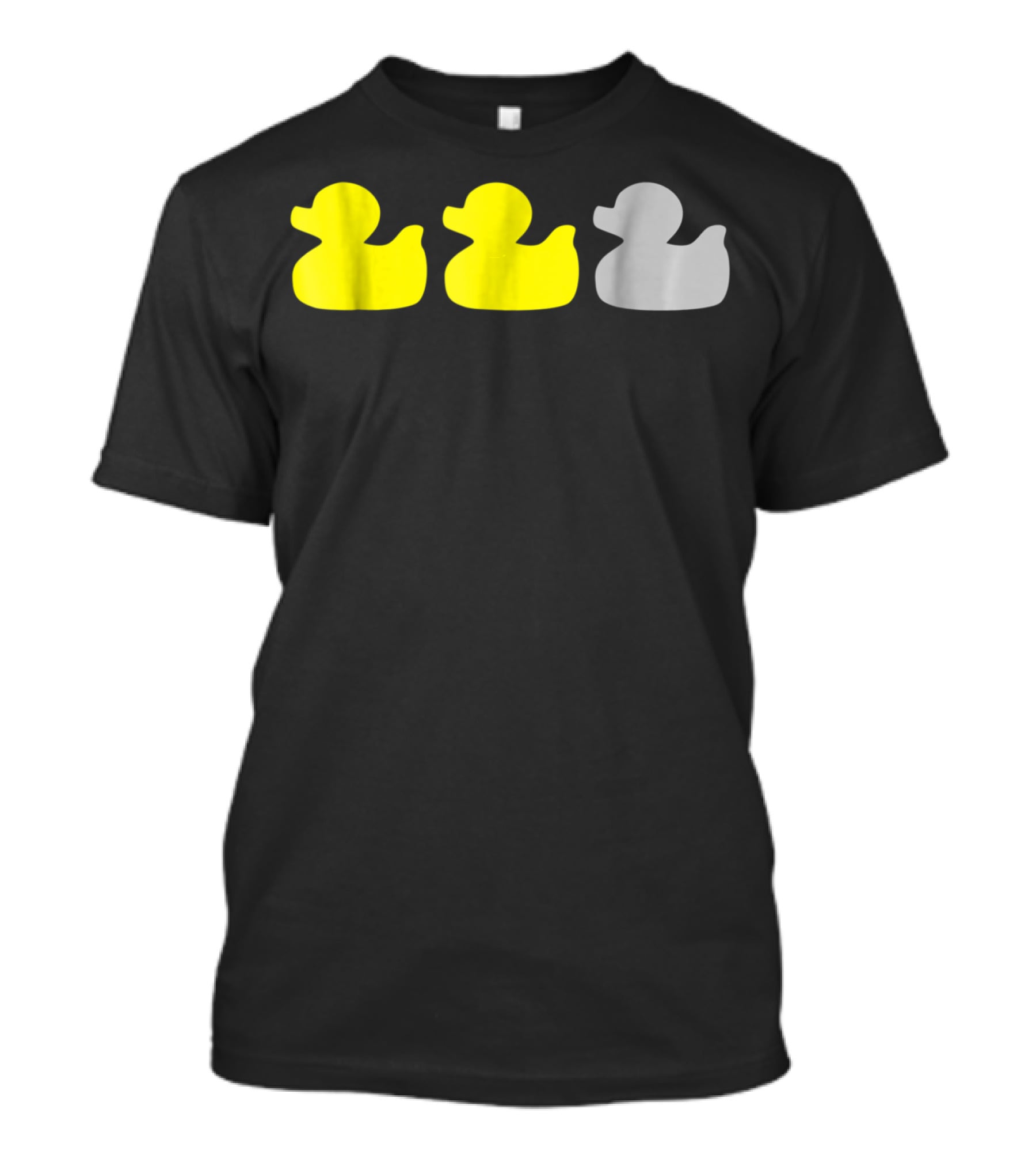 Duck Duck Gray Duck Humor Minnesota Yellow And Gray Ducks T-Shirt