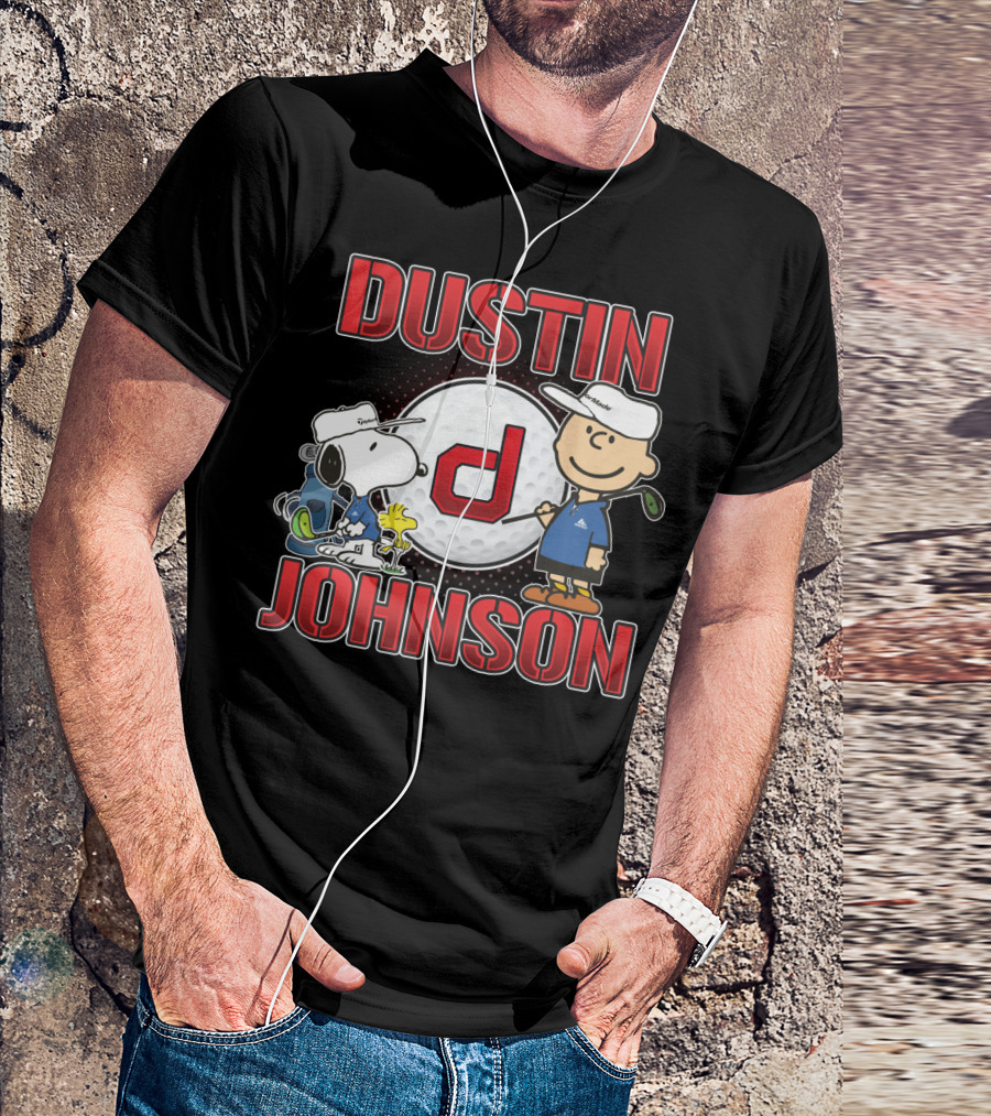 Dustin Johnson Pro Golf Snoopy The Peanuts Movie T-Shirt