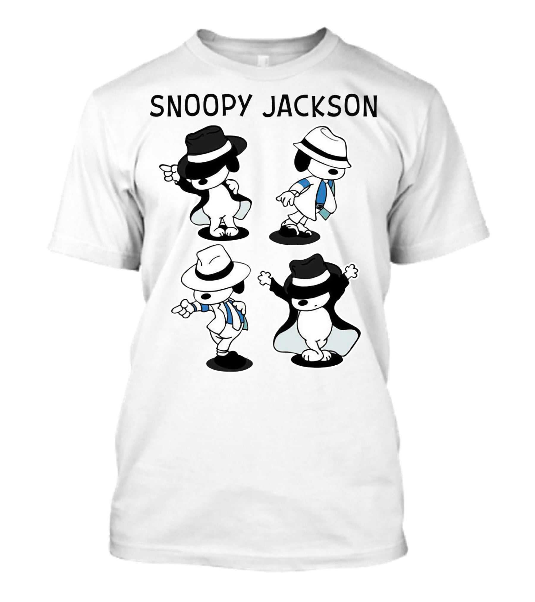 Snoopy Jackson Dancing Moves Peanuts Movie T-Shirt