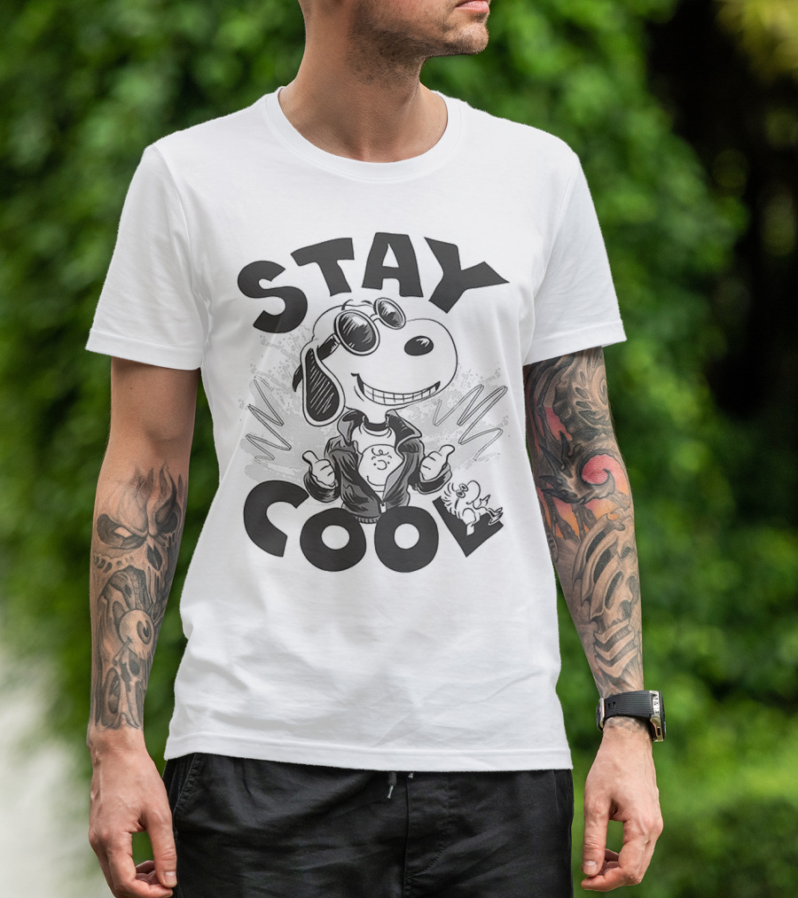 Stay Cool Snoopy The Peanuts Movie Thumbs Up T-Shirt