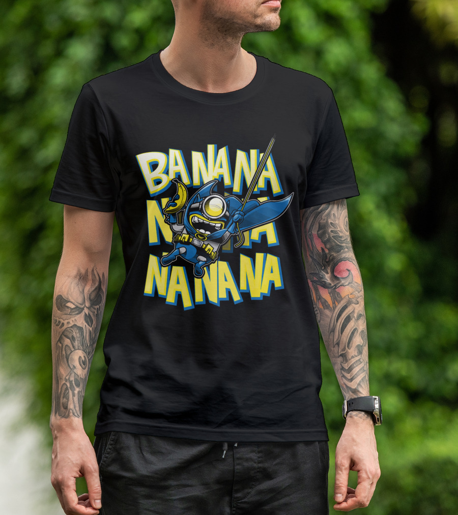 Banana Na Na Na Na Batminions Minions Despicable Me T-Shirt