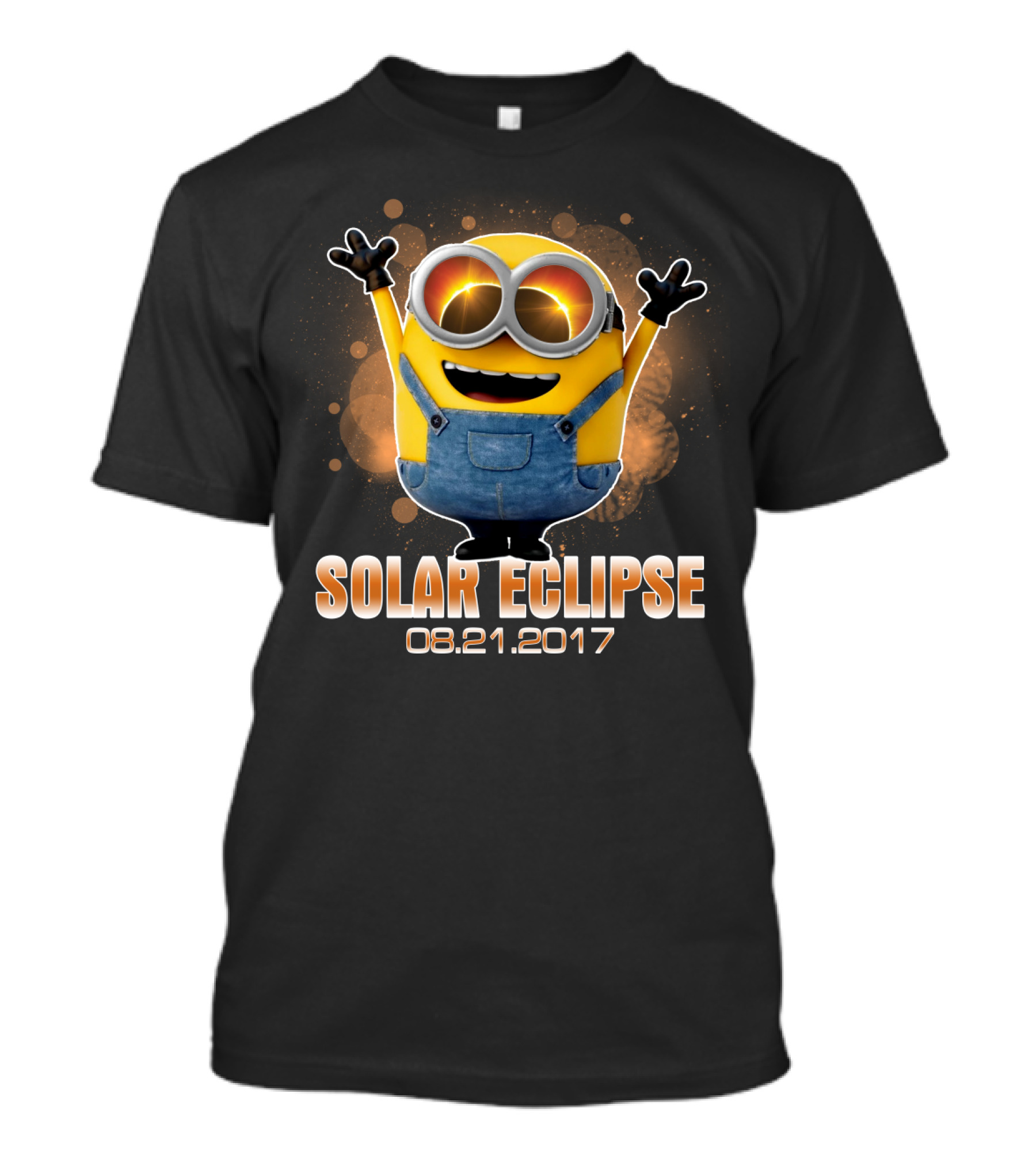 Solar Eclipse Minions Despicable Me 08.21.2017 T-Shirt