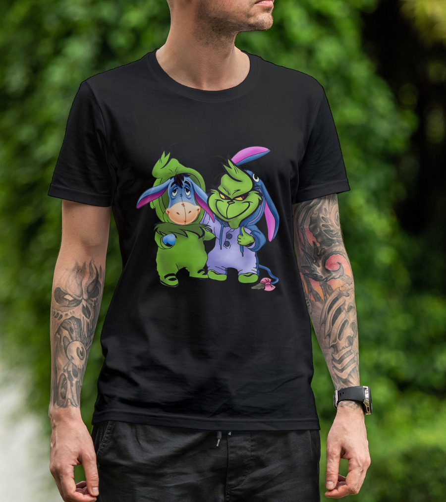 Baby Eeyore And Grinches Pajama Friends T-Shirt