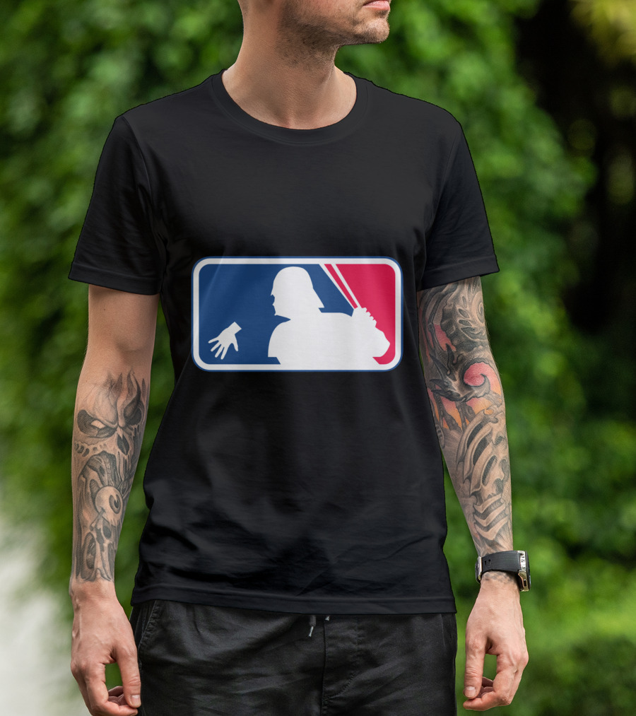 Darth Vader Baseball Lost Hand Star Wars MLB T-Shirt