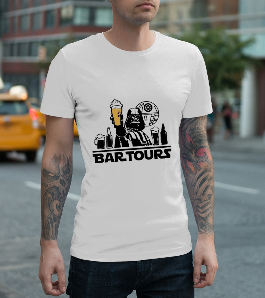 Darth Vader Beer Lovers Bar Tours Star Wars T-Shirt