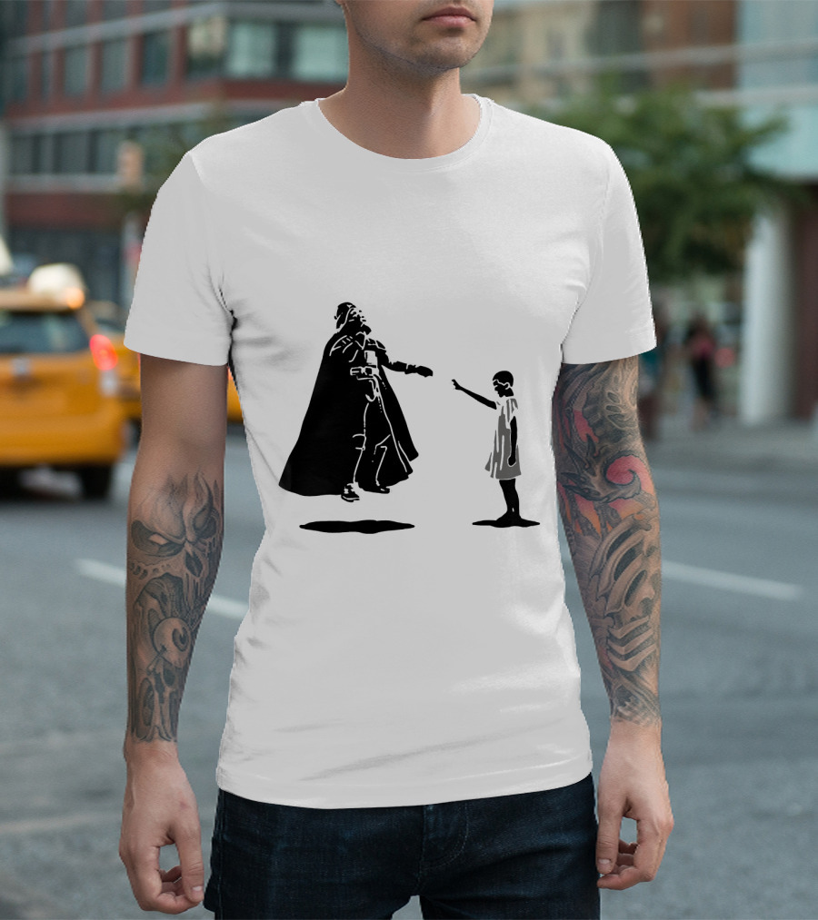 Eleven Versus Darth Vader Showdown Star Wars T-Shirt