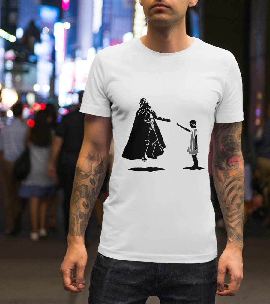 Eleven Versus Darth Vader Showdown Star Wars T-Shirt