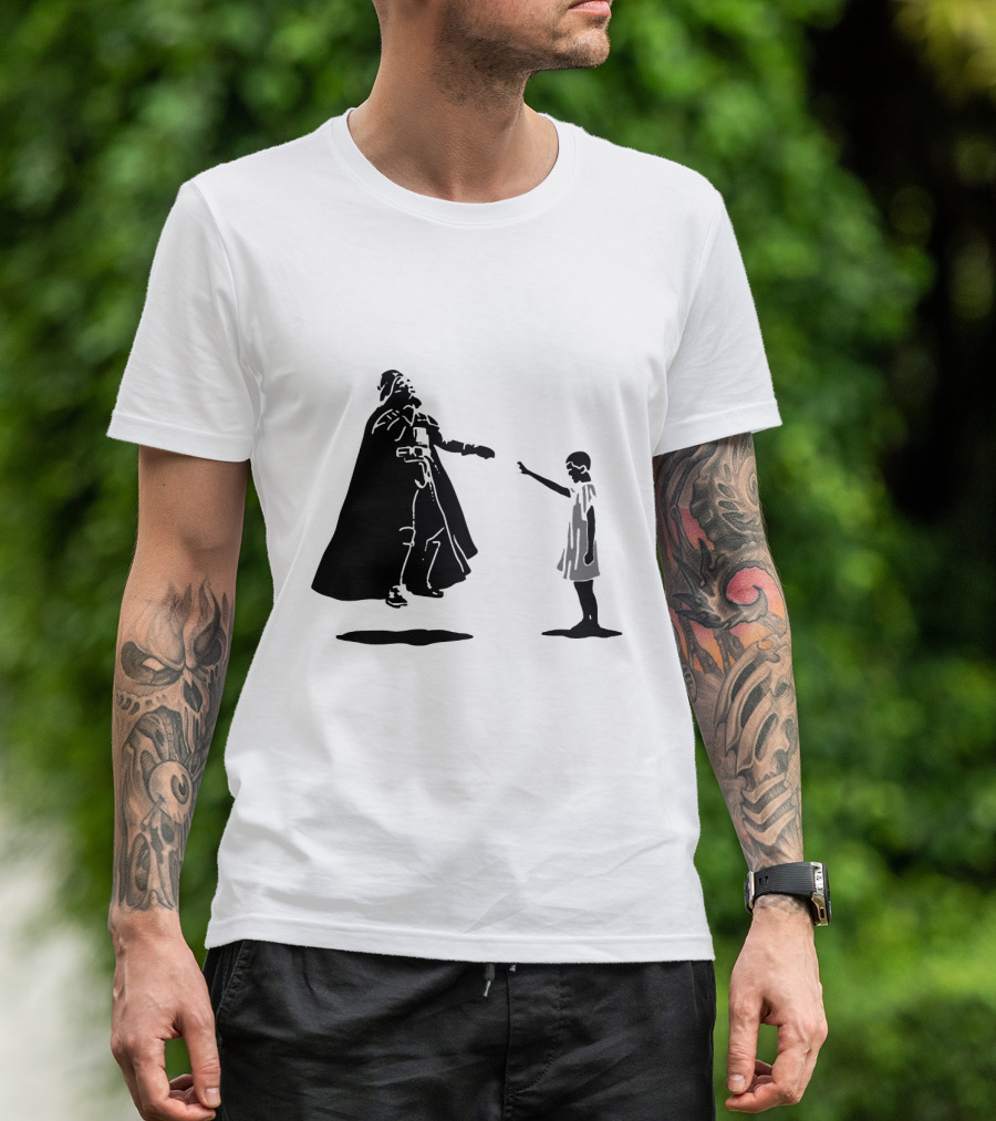 Eleven Versus Darth Vader Showdown Star Wars T-Shirt